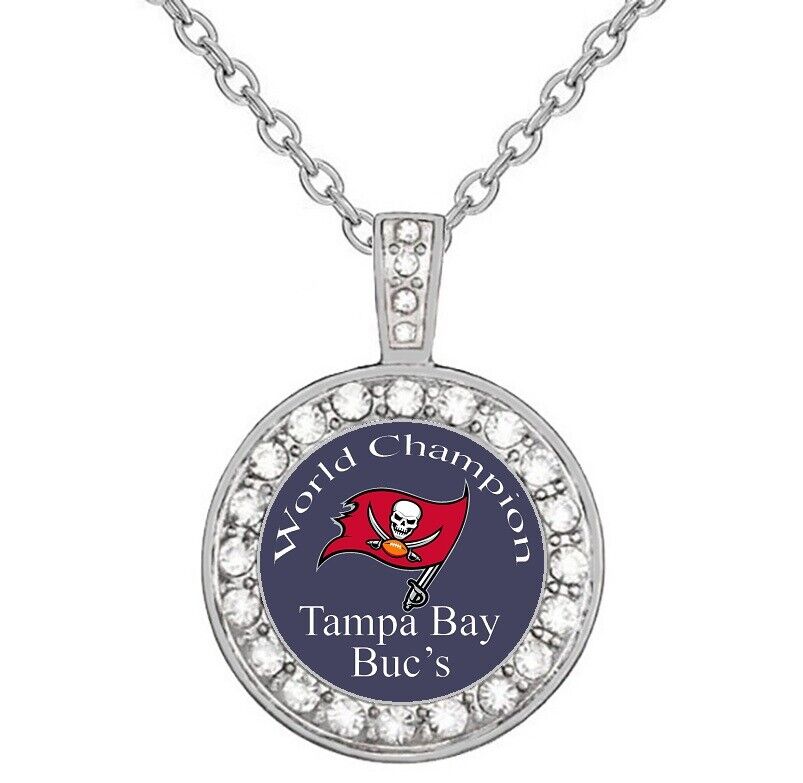Special Championship Tampa Bay Buccaneers Womens Sterling Silver Necklace D18