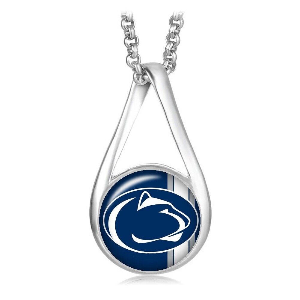Penn State Nittany Lions Womens Sterling Silver Necklace University Gift D28Spec