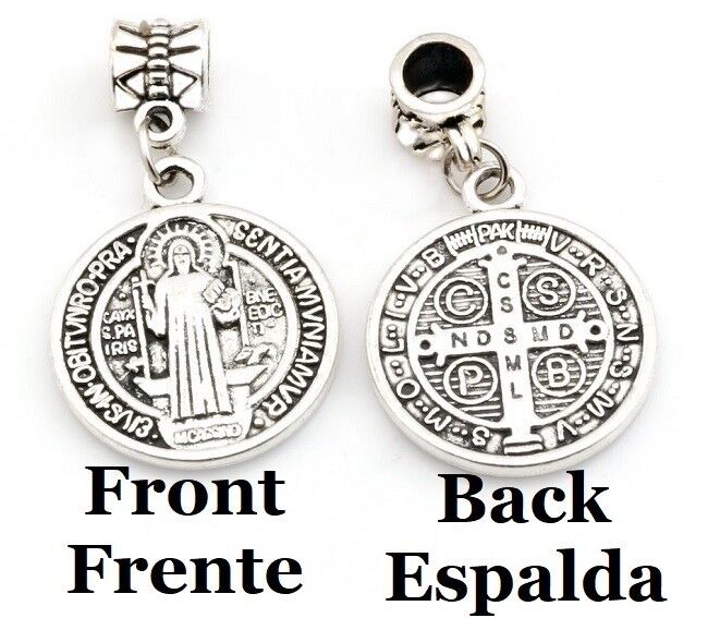 Sterling Silver Saint Christopher Charm For Big Hole European  PanStyle Bracelet