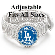 Special Los Angeles Dodgers Mens Womens Adjustable Wrap Link Bracelet Gift D11R