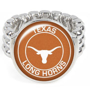 Texas Longhorns Gift Mens Womens State University Football Ring Fits All D2
