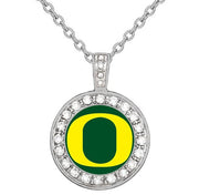 Oregon Ducks Womens Sterling Silver Necklace Jewelry University W Gift Pkg D18