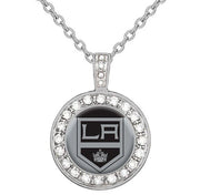 Special Los Angeles Kings Women'S 925 Sterling Silver Necklace Hockey Gift D18