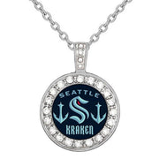 Seattle Kraken Women'S 925 Sterling Silver Necklace Hockey Jewelry Gift D18
