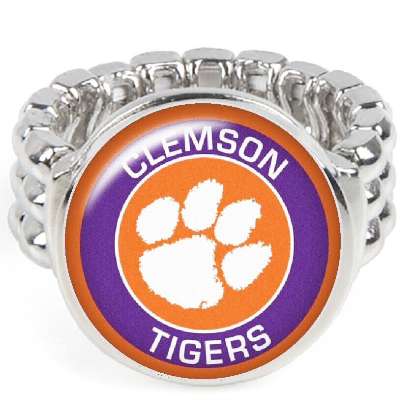 Clemson Tigers Gift Mens Womens State College Ring Fits All D2