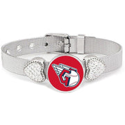 New Cleveland Guardians Old Indians Women'S Adjust. Silver Bracelet Gift D26