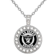 New Las Vegas Raiders Womens Sterling Silver Necklace Jewelry W Giftpkg D18
