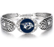 Special Nashville Predators Hockey Fan Women'S Silver Bracelet Jewelry Gift D3