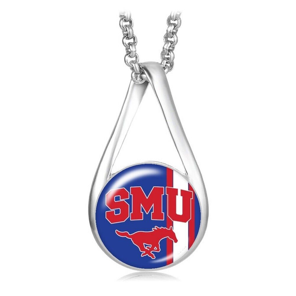 Smu Mustangs Womens Sterling Silver Necklace University Gift D28