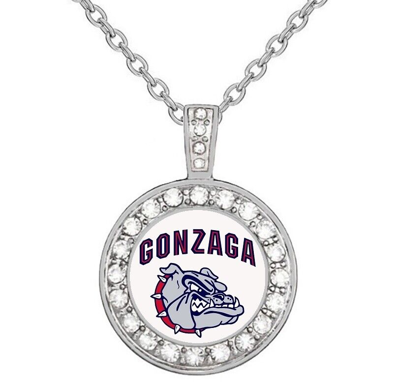 Gonzaga Bulldogs Womens Sterling Silver Necklace Jewelry University D18