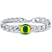 Oregon Ducks Mens Womens Link Chain Bracelet Jewelry W Gift Pkg D4