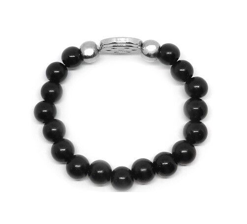 Special Houston Astros Women's Mens Black Bead Chain Bracelet Jewelry D1
