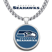 Special Large Seattle Seahawks Mens 24" Chain Pendant Necklace Free Ship' D30