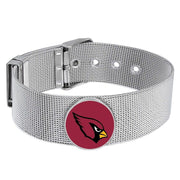 Arizona Cardinals Mens Womens Silver Adjustable Bracelet W Gift Pkg D6