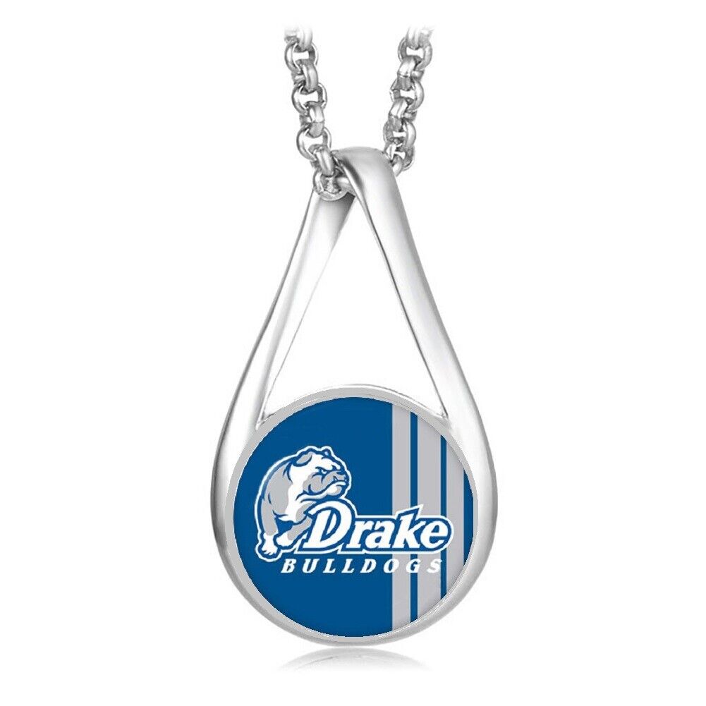 Drake University Bulldogs Womens Sterling Silver Necklace Gift D28