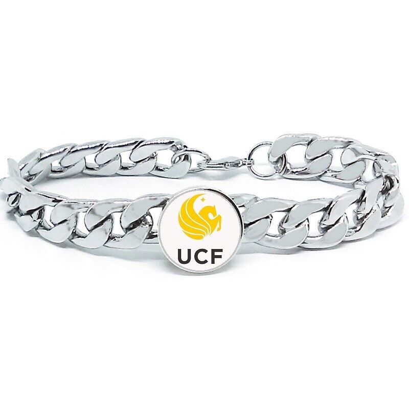Ucf Knights Mens Womens Link Chain Bracelet Jewelry Gift D4