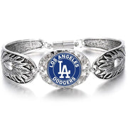 Special Los Angeles Dodgers Sterling Silver Womens Bracelets Baseball Gift D3R