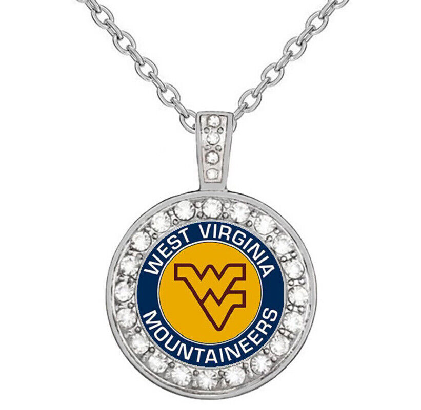 West Virginia Mountaineers Womens Sterling Silver Necklace Jewelry Gift D18
