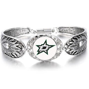 Dallas Stars Hockey Fan Women'S Tibetian Silver Bracelet Jewelry Gift D3