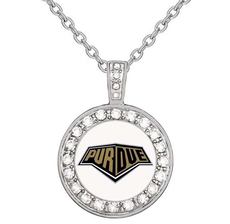 Purdue Boilermakers Womens Sterling Silver Necklace College Gift D18