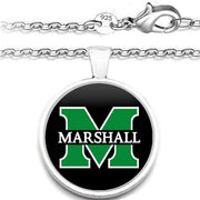 Marshall Thundering Herd Mens Women 925 Sterling Chain Necklace University A1