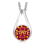 Iowa State University Cyclones Womens Sterling Silver Necklace Jewelry Gift D28L