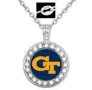 Gt Georgia Tech Yellow Jackets Womens 925 Sterling Silver Necklace Gift D18