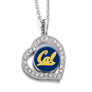 Cal California Golden Bears Womens Sterling Silver Link Chain Necklace D19