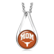 Mom Texas Longhorns Womens Sterling Silver Necklace University Gift D28M
