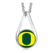 Oregon Ducks Womens Sterling Silver Necklace Gift D28