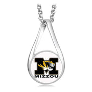 Mizzou Missouri Tigers Womens Sterling Silver Necklace University Of Gift D28W