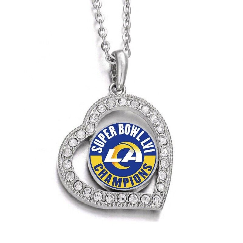 Special Los Angeles Rams Womens 925 Sterling Silver Link Chain Necklace D19