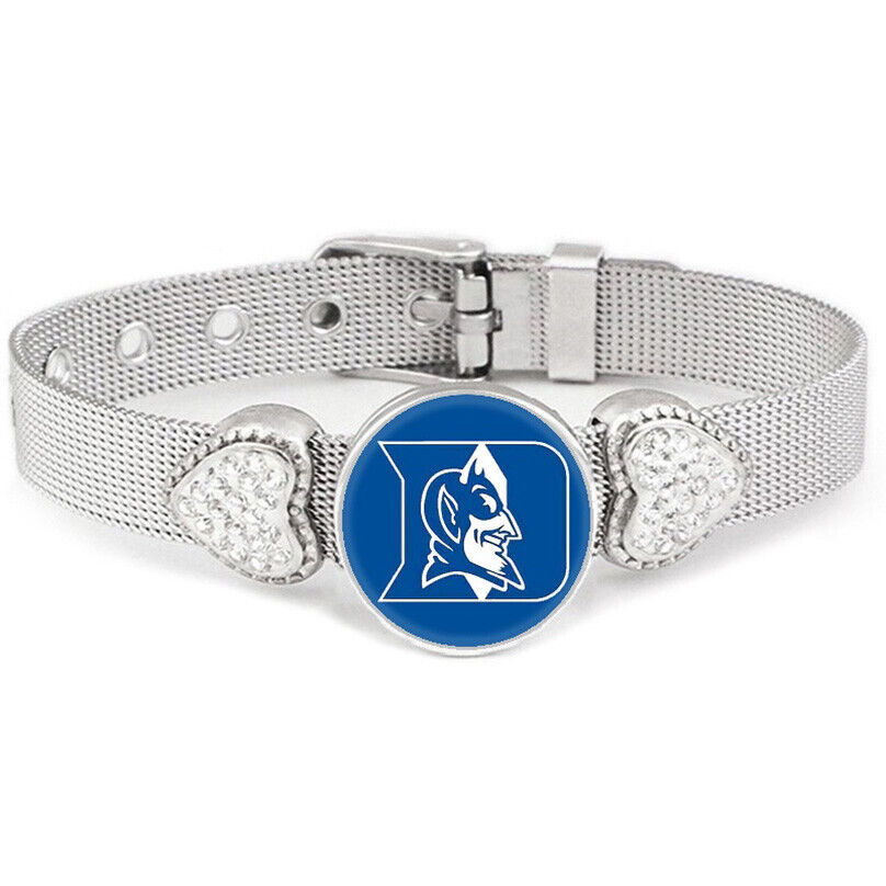 Duke University Blue Devils Womens Adjustable Silver Bracelet Jewelry Gift D26