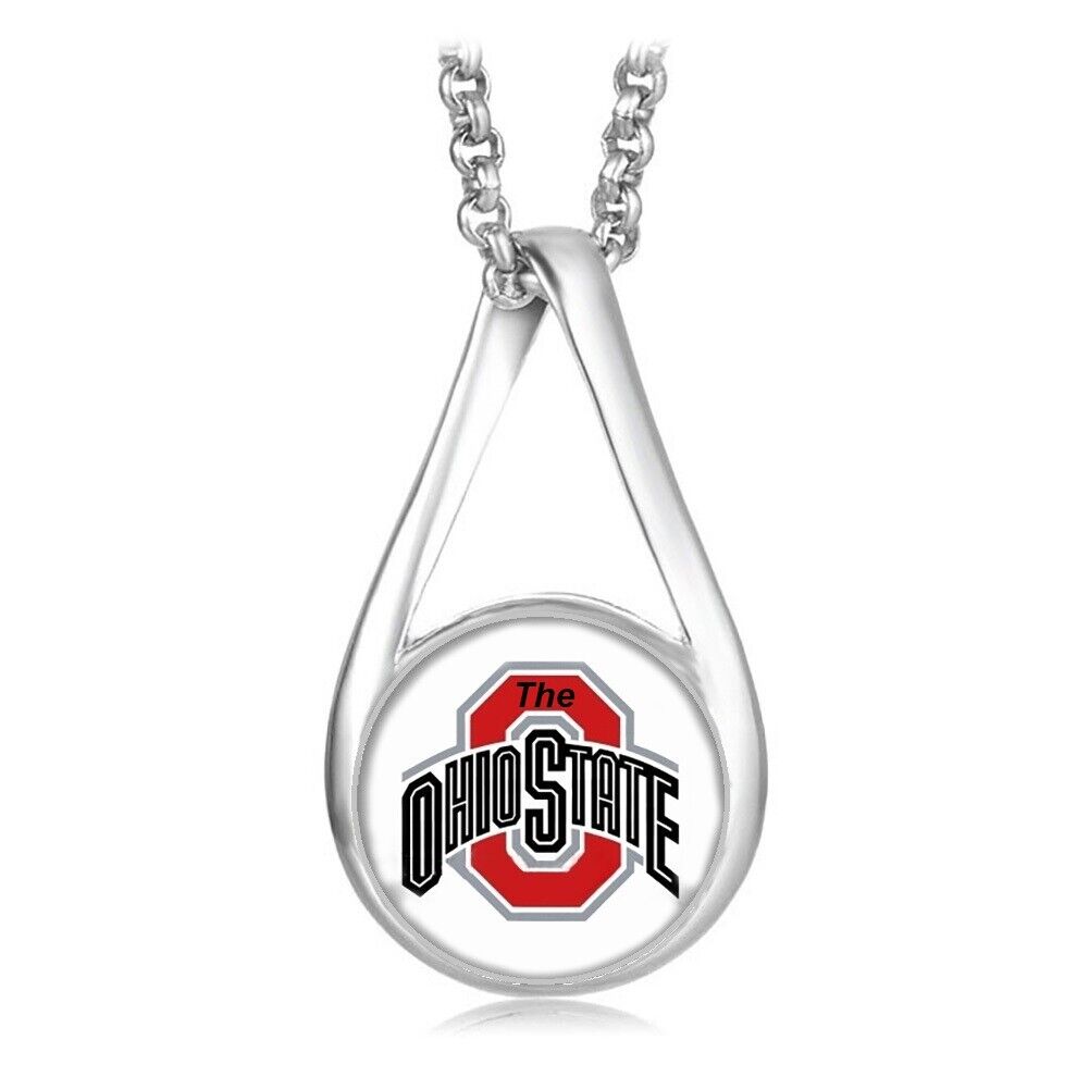 Sports Club At The Ohio State Women'S Silver Necklace Gift D28Wb