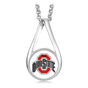 Sports Club At The Ohio State Women'S Silver Necklace Gift D28Wb