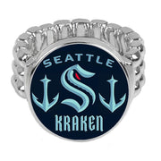 Seattle Kraken Mens Womens Hockey Ring Fits All Sizes W Gift Pkg D2