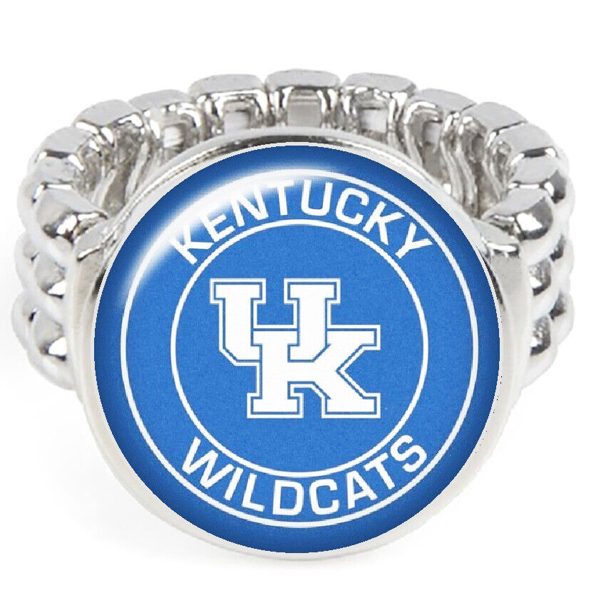 Universitty Of Kentucky Wildcats Gift Mens Womens State College Ring Fits All D2