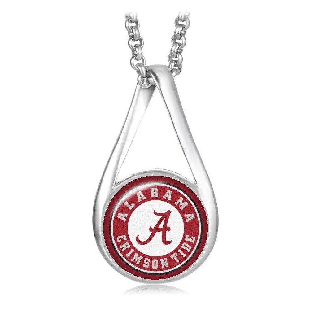 University Alabama Crimson Tide Womens Sterling Silver Necklace Jewelry Gift D28