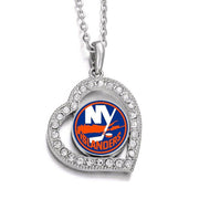 New York Islanders Womens Hockey Fan Women'S Silver Necklace Jewelry Gift D19