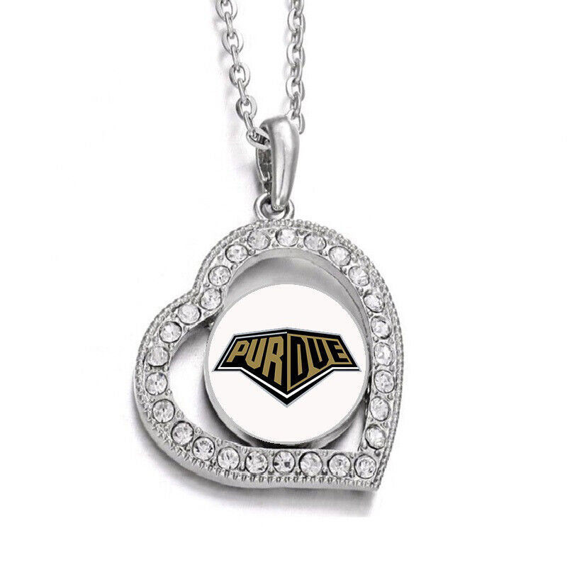 Purdue University Boilermakers Womens Sterling Silver Link Chain Necklace D19