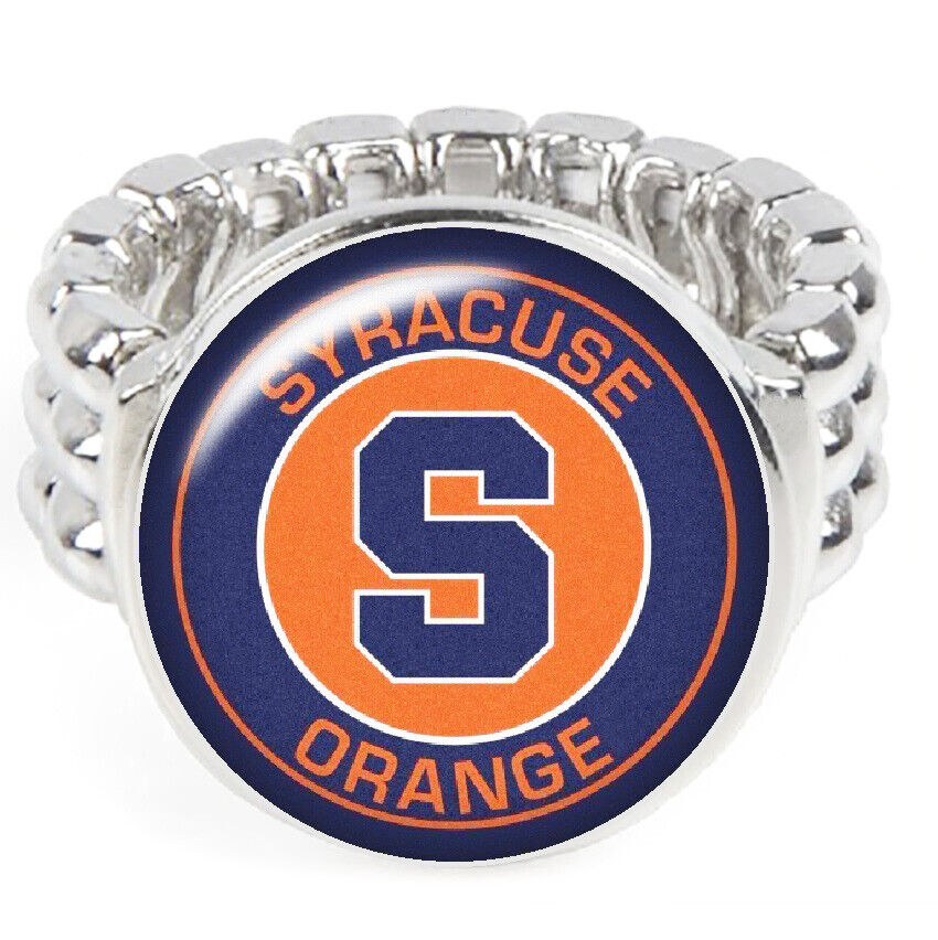 Syracuse Orange Gift Mens Womens State University Football Ring Fits All D2