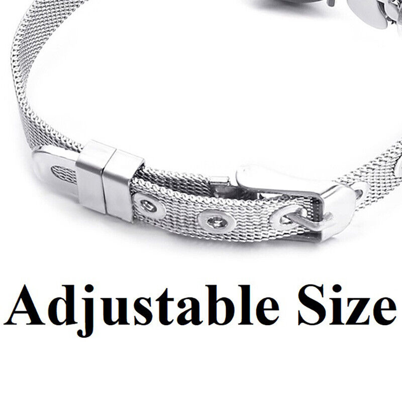 San Francisco 49er Womens Heart Adjustable Silver Band Bracelet Jewelry Gift D26