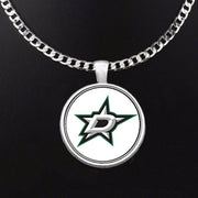 Large Dallas Stars Necklace Stainless Steel Chain Hockey Free Ship' D5