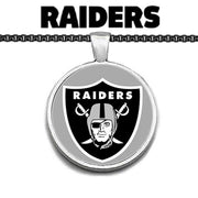 Special Las Vegas Raiders Necklace Black Stainless Steel Chain