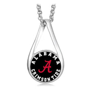 Special Alabama Crimson Tide Womens Sterling Silver Necklace Jewelry Gift D28B