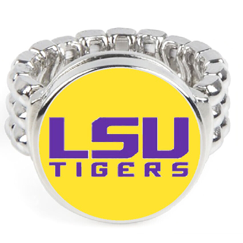 Lsu Lousiana State University Tigers Gift Mens Womens College Ring Fits All D2