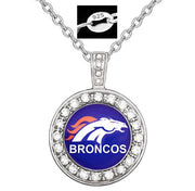 Denver Broncos Special Women'S 925 Sterling Silver Necklace Football Gift D18