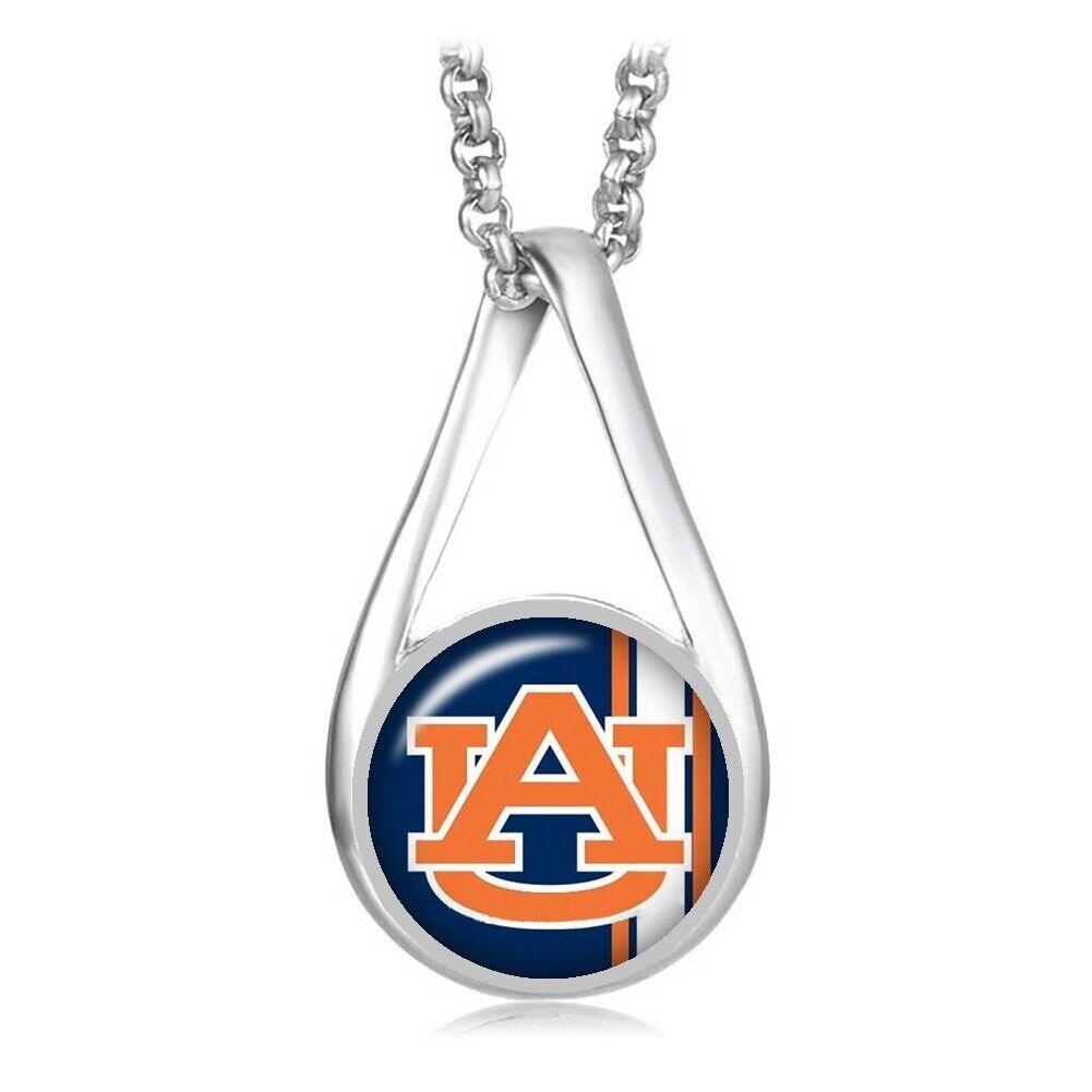 Special Au Auburn Tigers Womens Sterling Silver Necklace Jewelry Gift D28L