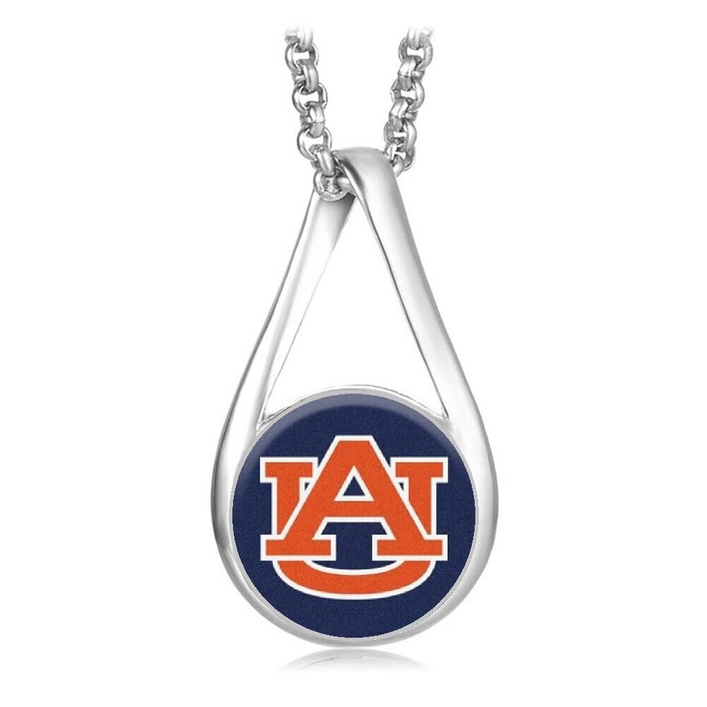 Special Auburn Tigers Womens Sterling Silver Necklace Jewelry Gift D28Pl