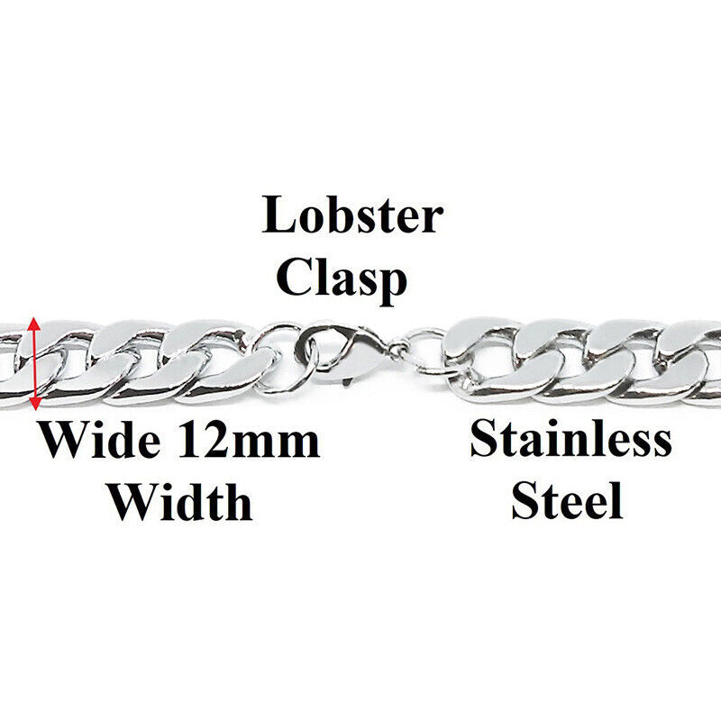ROLL TIDE Alabama Crimson Tide Mens 8" Link Chain Bracelet Jewelry Gift D4S